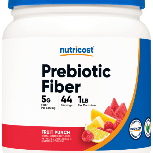 NTC PrebioticFiber FruitPunch 1LB 43OZ Front 1 Transparent