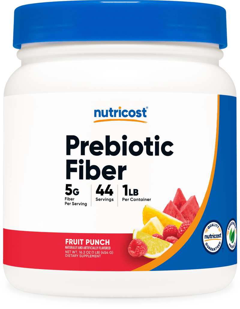 NTC PrebioticFiber FruitPunch 1LB 43OZ Front 1 Transparent