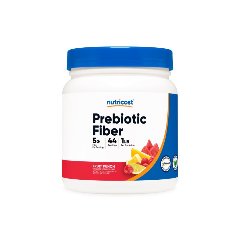 NTC PrebioticFiber FruitPunch 1LB 43OZ Front Square