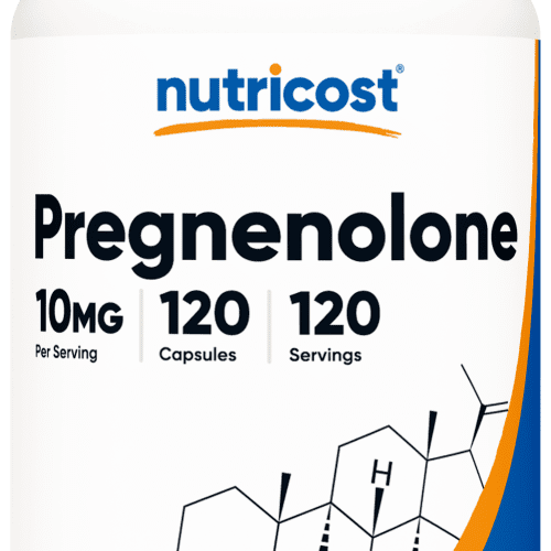 NTC Pregnenolone 10MG 120CAP Front Transparent