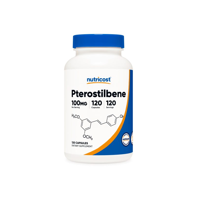 NTC Pterostilbene 100MG 120CAP 275CC Front 1