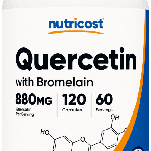 NTC Quercetim 440MG 120CAP 275CC Front Transparent