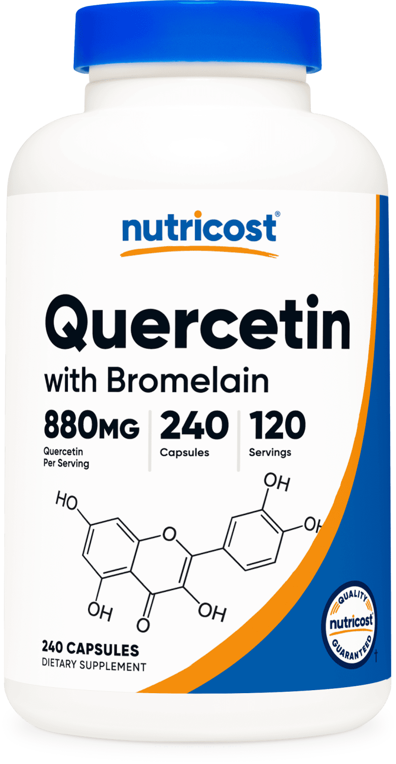 NTC Quercetin 880MG 240CAP Front Transparent