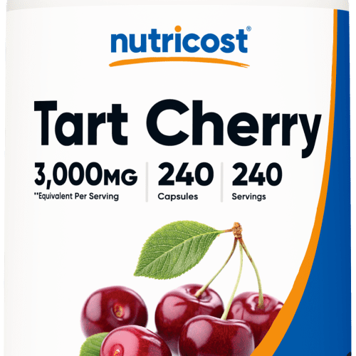 NTC TartCherry 300MG 240CAP 400CC Front Transparant