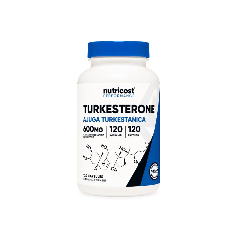 NTC Turkesterone 600MG 120CAP 275CC Front