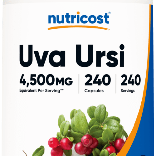 NTC UvaUrsi 450MG 240CAP Front Transparent