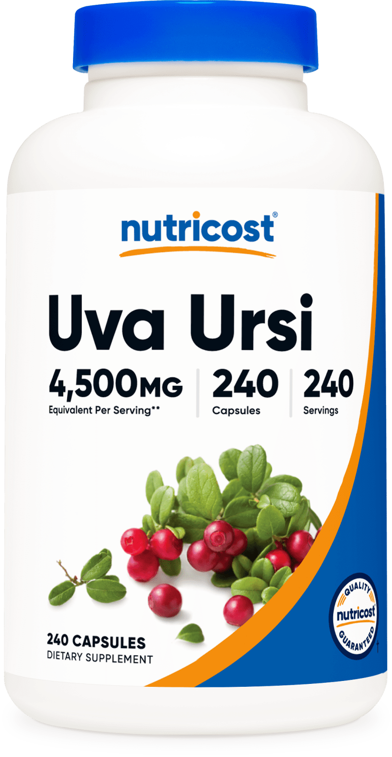 NTC UvaUrsi 450MG 240CAP Front Transparent