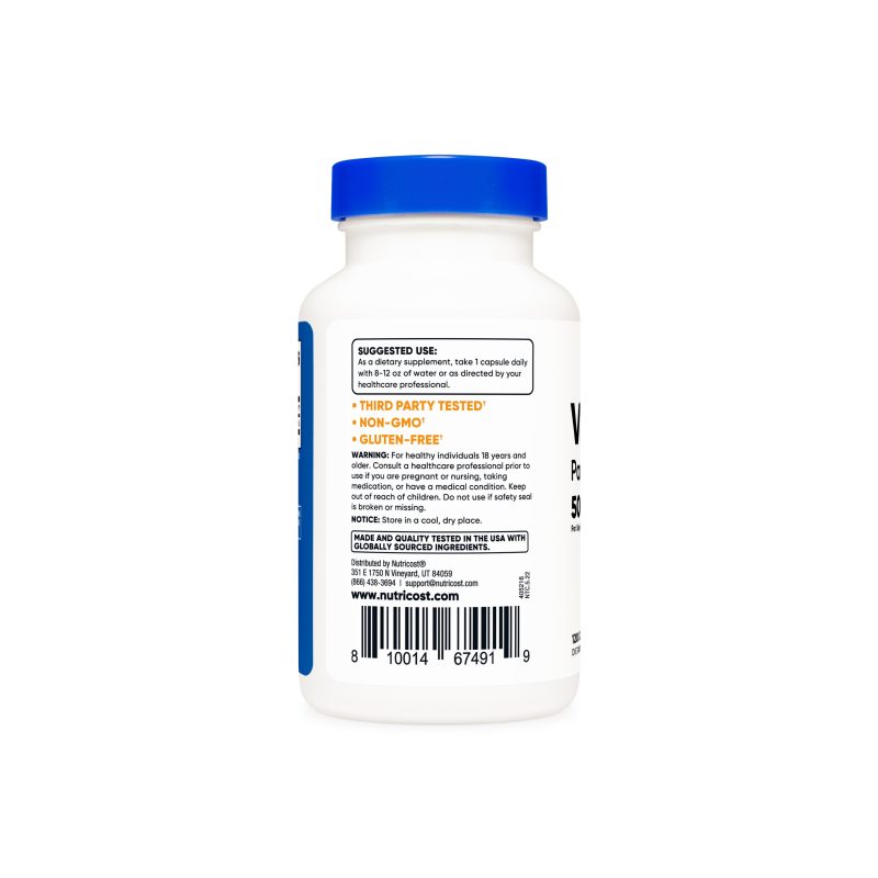 NTC VitaminB5 500MG 120CAP RecUse