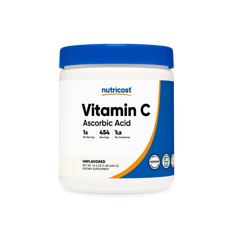 NTC VitaminCPowderUF 454GMS 1LB 20OZ Front