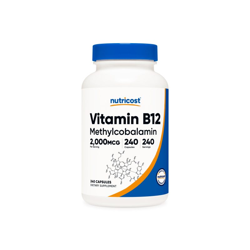 NTC Vitamin B12 2000MCG 240CAP Front Square