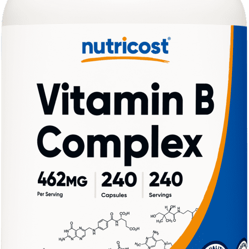 NTC Vitamin B Complex 240CAP Front Transparent