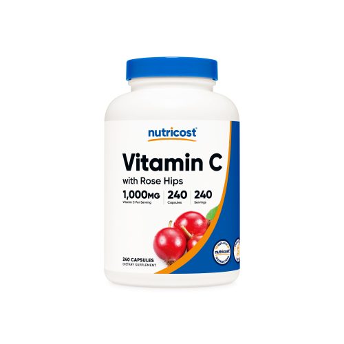 NTC Vitamin C with Rose Hips 1000MG 240CAP Front