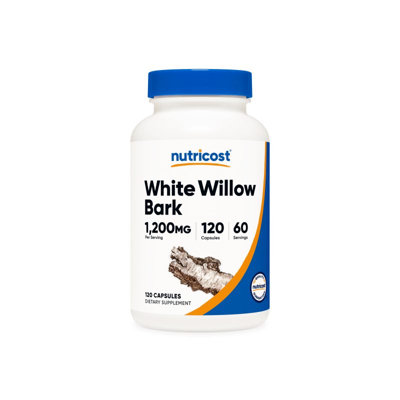 NTC WhiteWillowBark 600MG 120CAP 275CC Front1 Square 4d7657e9 52af 4416 aa41 899b7a1a03ad