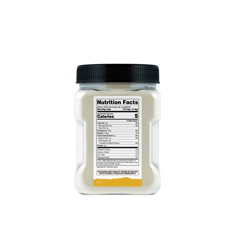 NTC XanthanGum 1LB 32OZclear Back Square