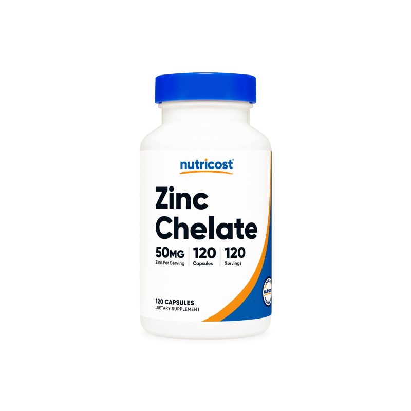 NTC ZincChelate 50MG 120CAP 225CC Front