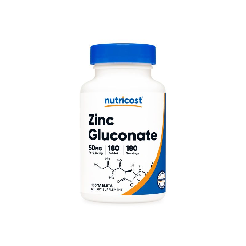 NTC ZincGluconate 50MG 180TAB 150CC Front 2