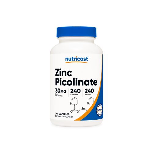 NTC ZincPicolinate 30MG 240CAP Front