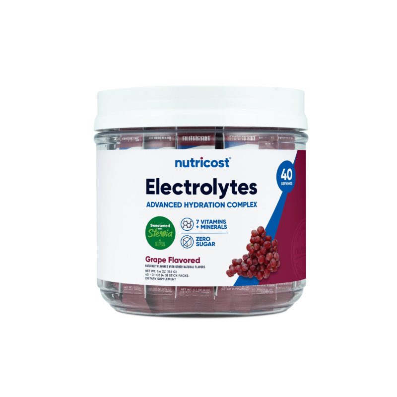 Electrolytes Hydration Stick Packs (40 Pack) - Nutricost