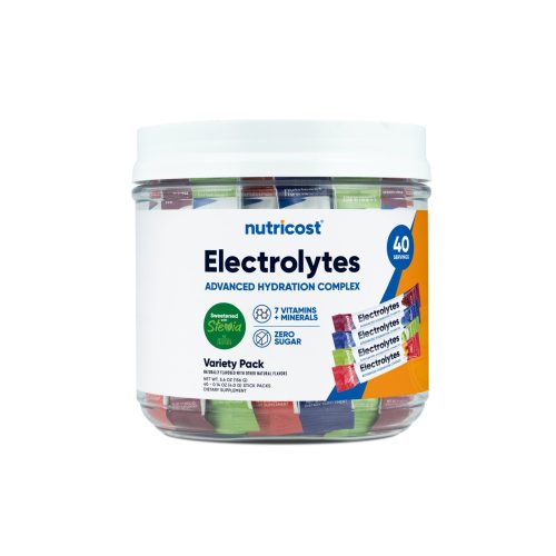 Electrolytes Hydration Stick Packs (40 Pack) - Nutricost