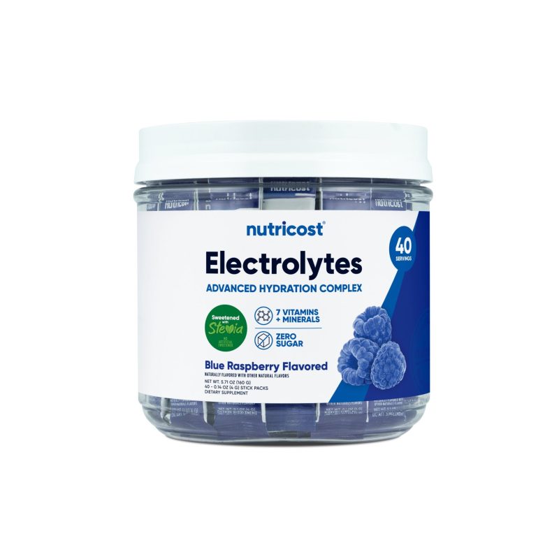 Electrolytes Hydration Stick Packs (40 Pack) - Nutricost