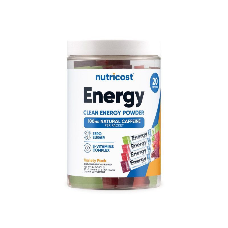 Energy Stick Packs (20 Pack) - Nutricost