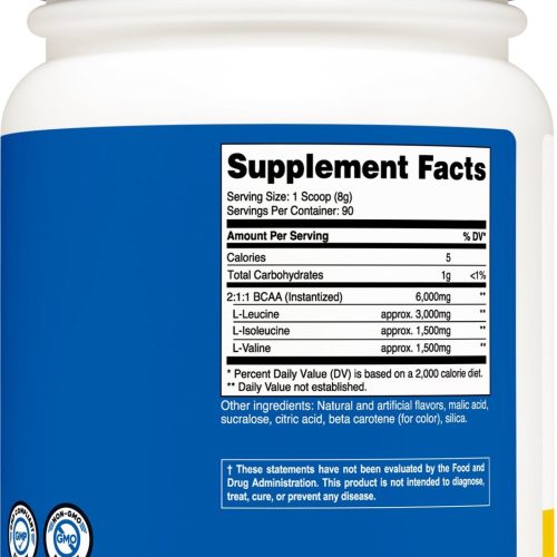 nutricost bcaa powder 697687