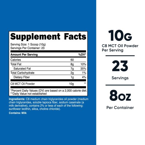 nutricost c8 mct oil powder 979643