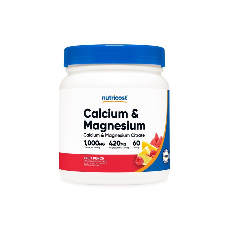 Nutricost Calcium Citrate + Magnesium Citrate Powder - Nutricost