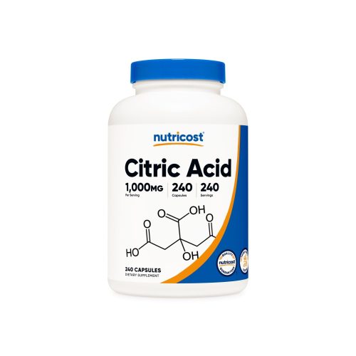 Nutricost Citric Acid Capsules - Nutricost