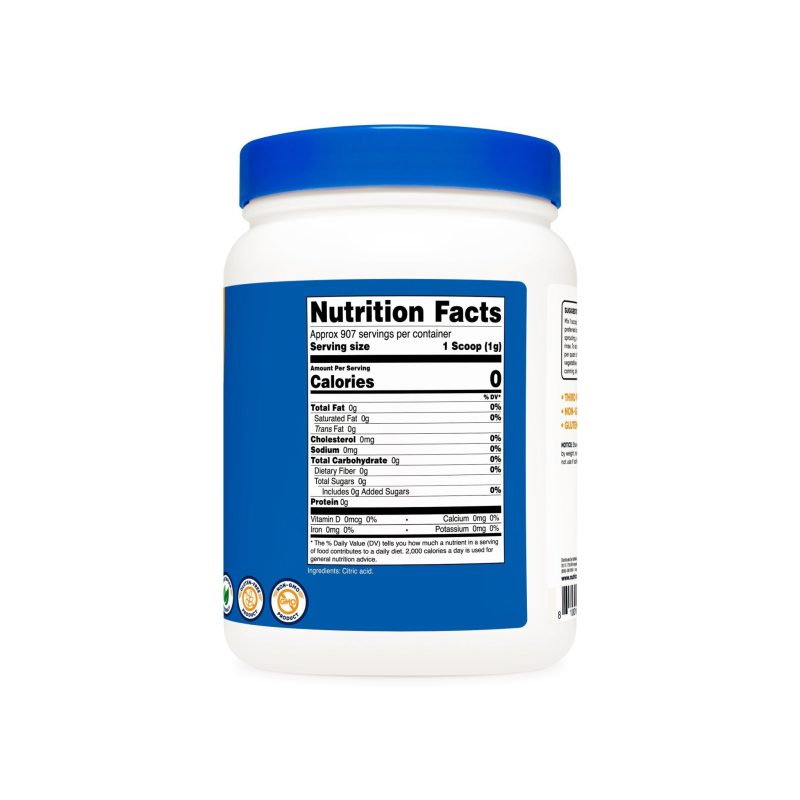 nutricost citric acid powder 836865