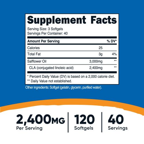 nutricost cla softgels 791705