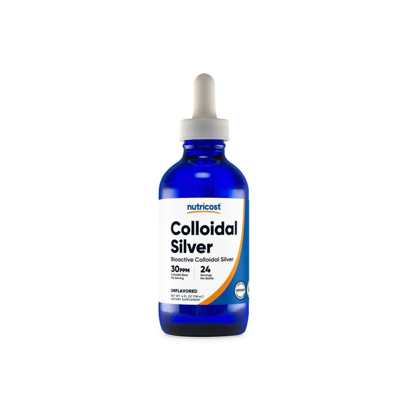 nutricost colloidal silver 4oz 105854