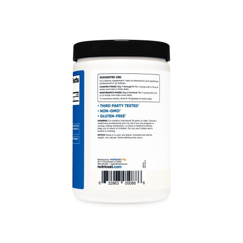 nutricost creatine monohydrate powder 500g free shaker 513234