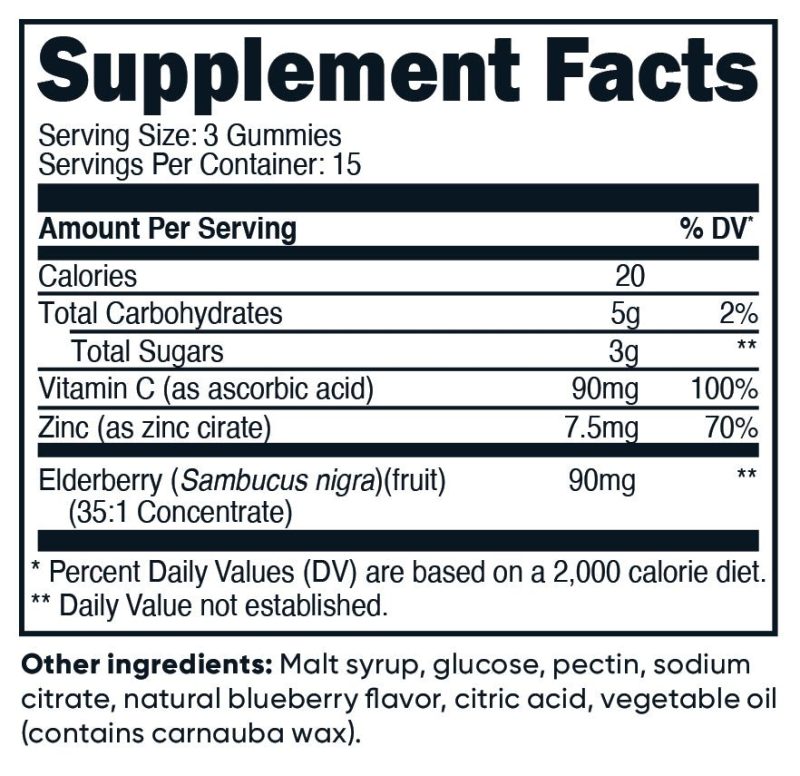 nutricost elderberry gummies 45 gummies 957006