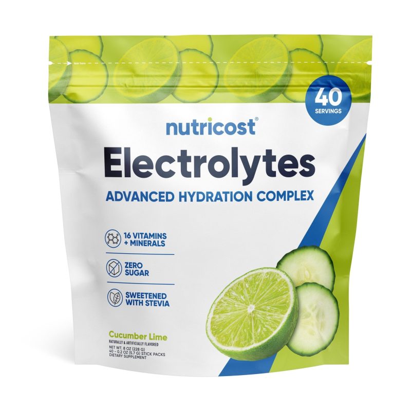 Nutricost Electrolytes Powder Hydration Packets - Nutricost