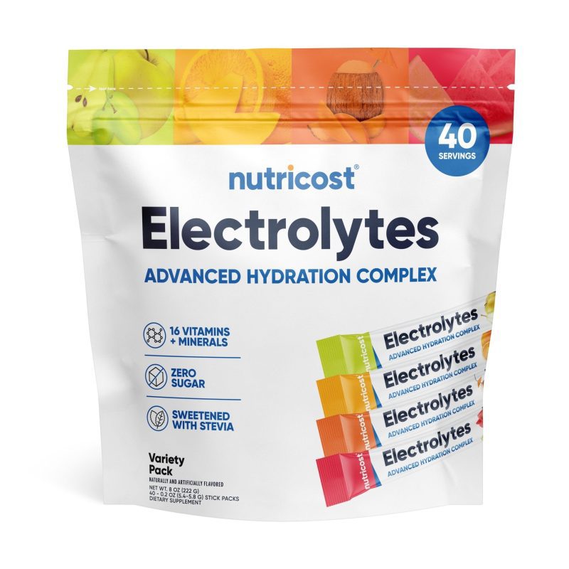 Nutricost Electrolytes Powder Hydration Packets - Nutricost