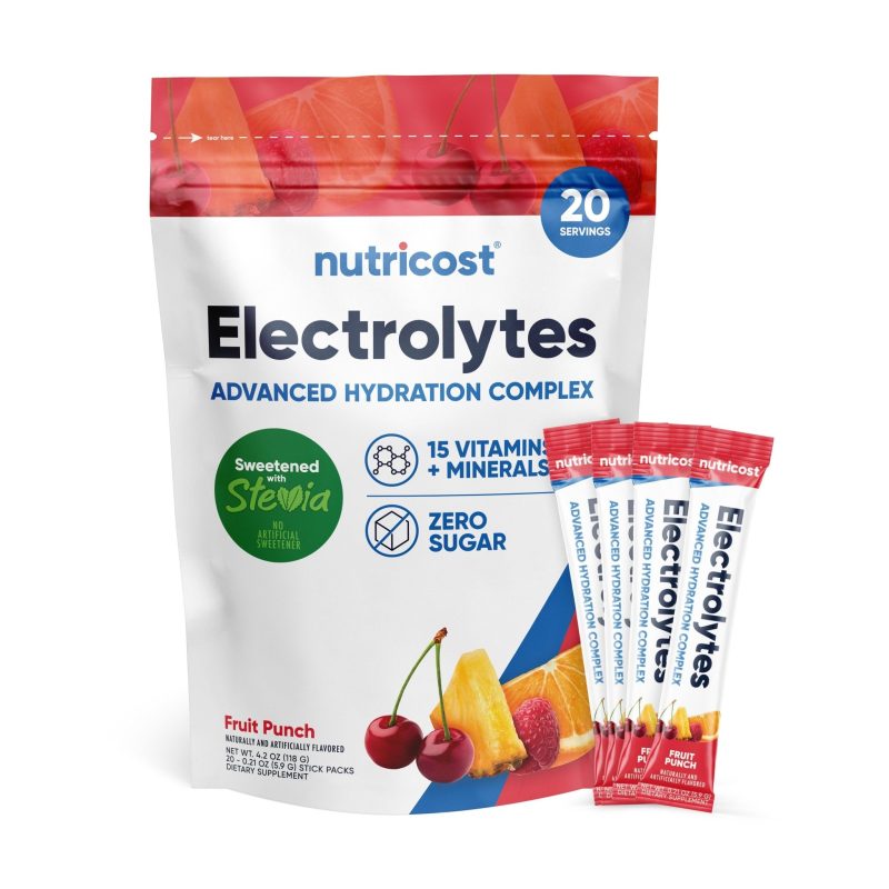 Nutricost Electrolytes Powder Hydration Packets - Nutricost