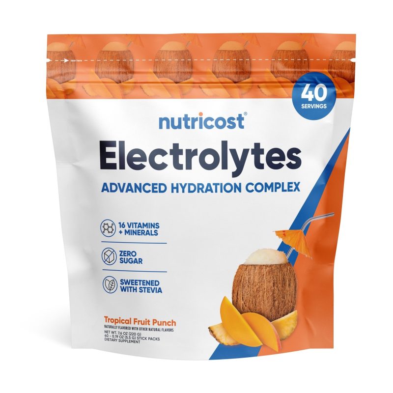 Nutricost Electrolytes Powder Hydration Packets - Nutricost