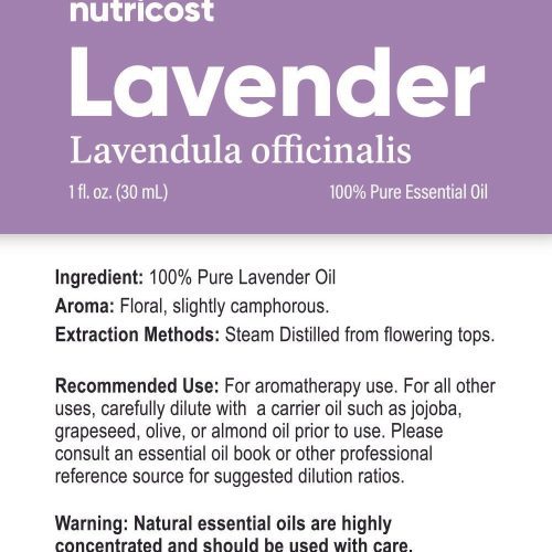 nutricost essential oils 100 pure oregano peppermint melaleuca or lavender oil 960968