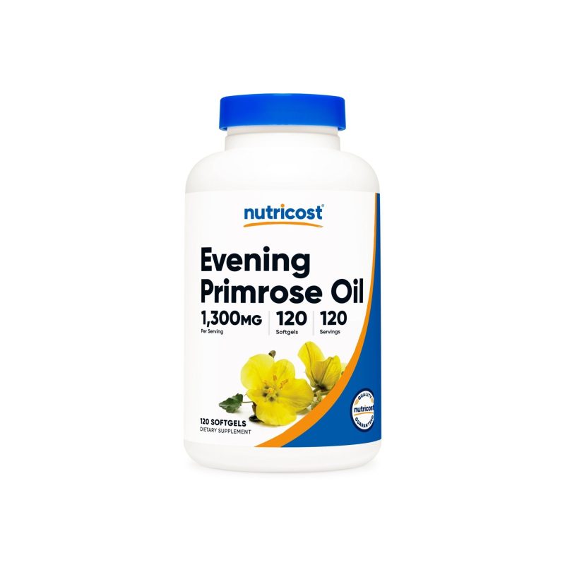 nutricost evening primrose oil softgels 612472