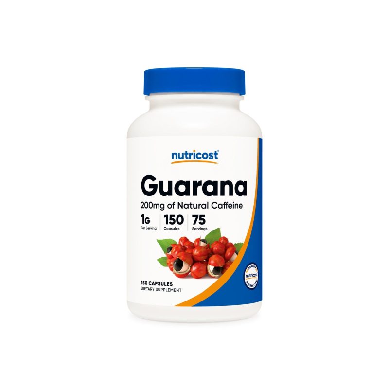 nutricost guarana capsules 147230