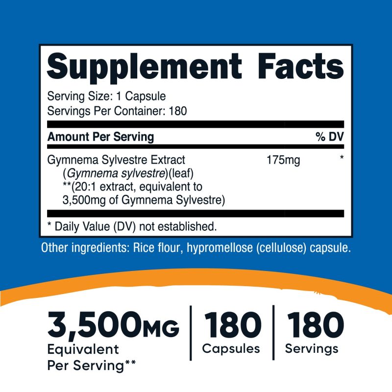 nutricost gymnema sylvestre 700716