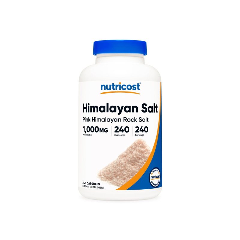 nutricost himalayan salt capsules 439047