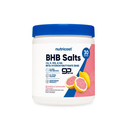 Nutricost Ketone BHB Salt 4-in-1 Powder (Flavored) - Nutricost