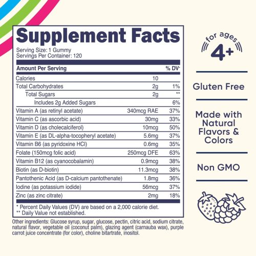 nutricost kids multivitamin gummies 930670