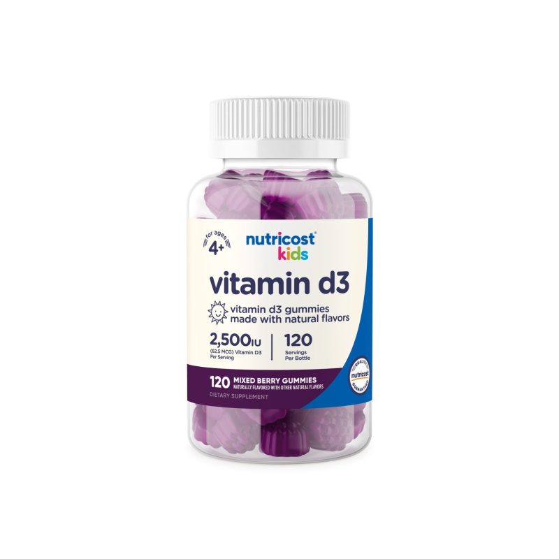 nutricost kids vitamin d3 gummies 560084