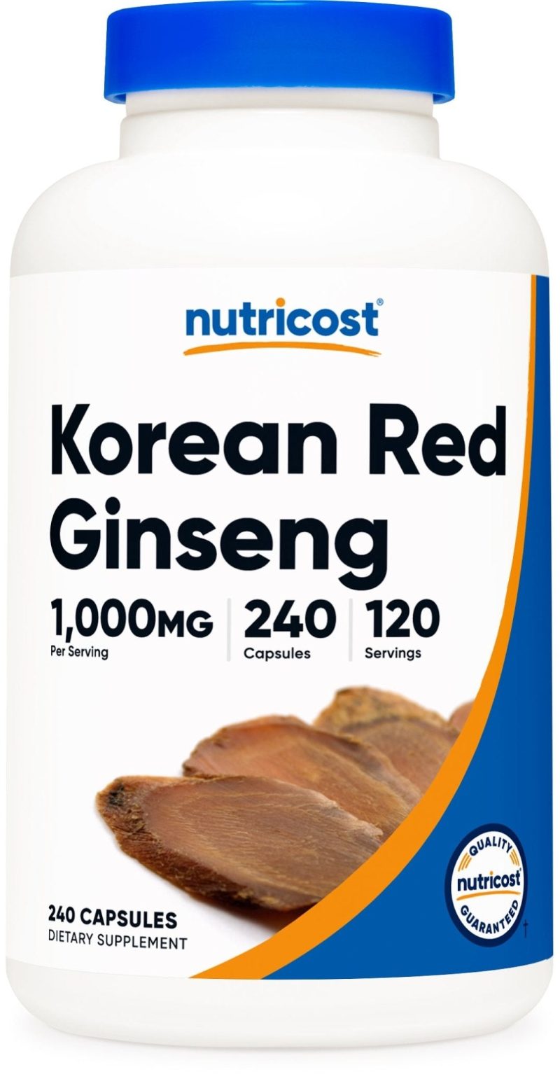 nutricost korean red ginseng capsules 352579