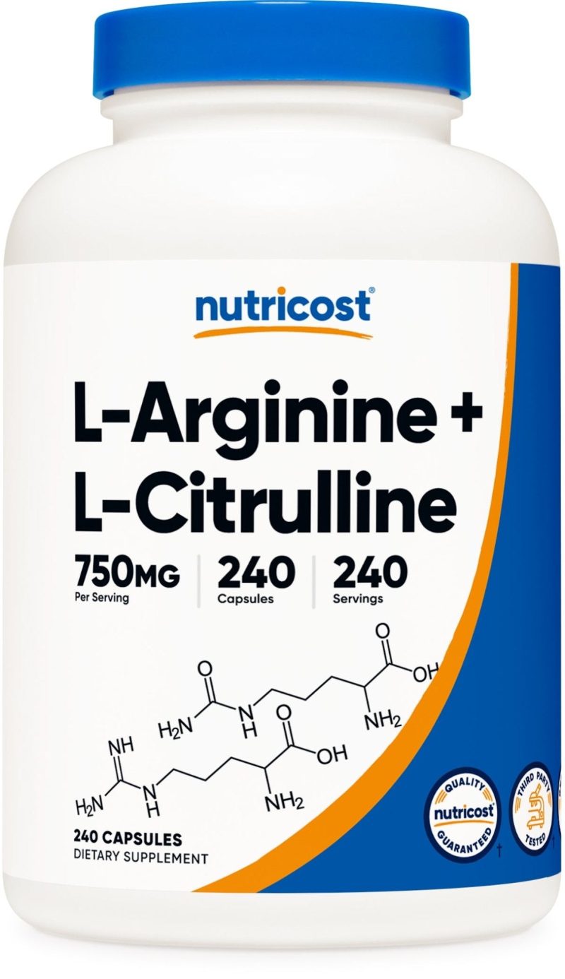 Nutricost L-Arginine L-Citrulline Complex Capsules - Nutricost