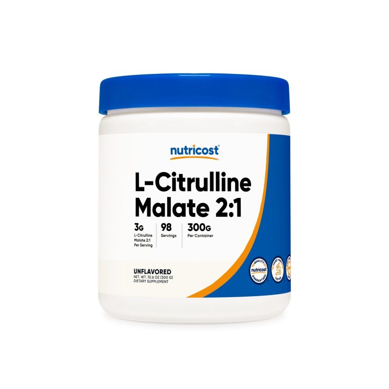 Nutricost L-Citrulline Malate (2:1) Unflavored Powder - Nutricost