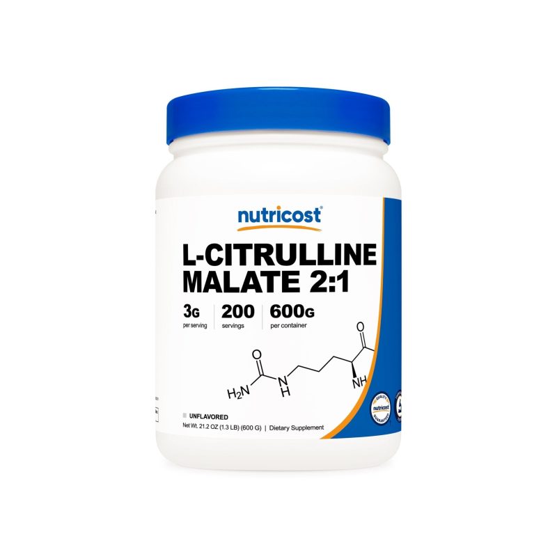 Nutricost L-Citrulline Malate (2:1) Unflavored Powder - Nutricost